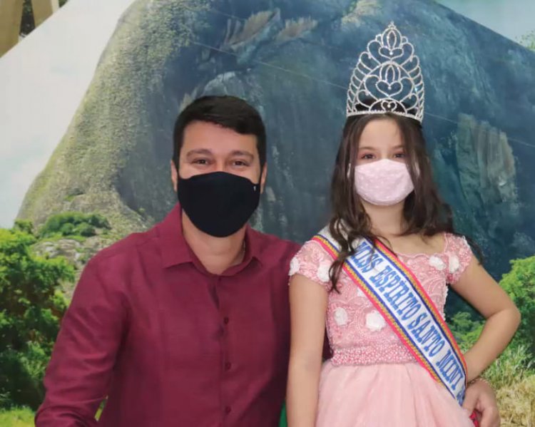 Mini Miss Nova Venécia, Laura Dadalto é coroada Miss Espírito Santo Mini 2021