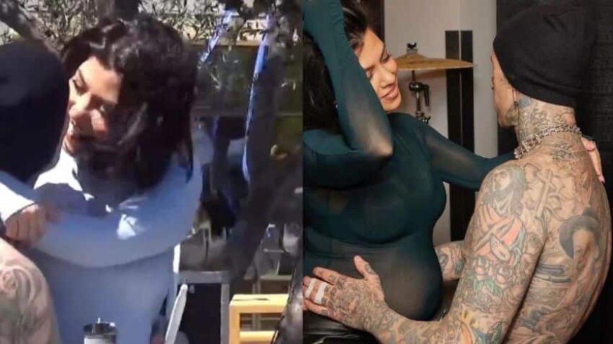 Kourtney Kardashain e Travis Baker revelam sexo de primeiro filho