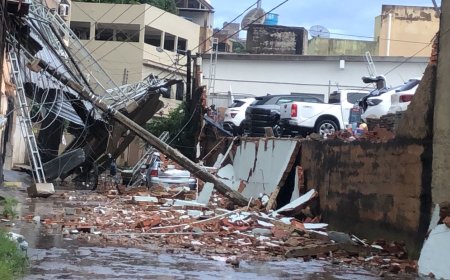 Chuva no ES: temporal atinge Colatina e deixa estragos na manhã desta sexta-feira