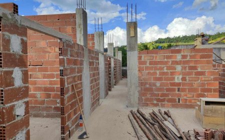 Construção da nova UBS de Vargem Alegre avança em ritmo acelerado