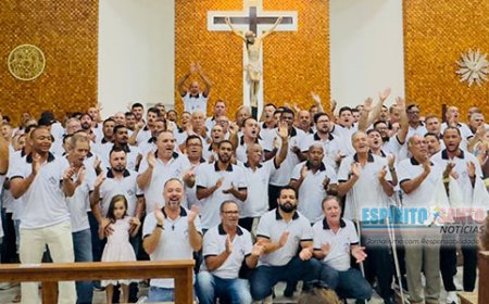 RELIGIÃO: Encontro do PLC reúne 119 homens em Piúma/ES