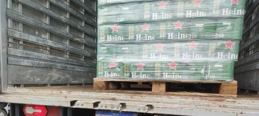 Sefaz apreende 66 mil latas de cerveja e autua empresa em R$ 234 mil
