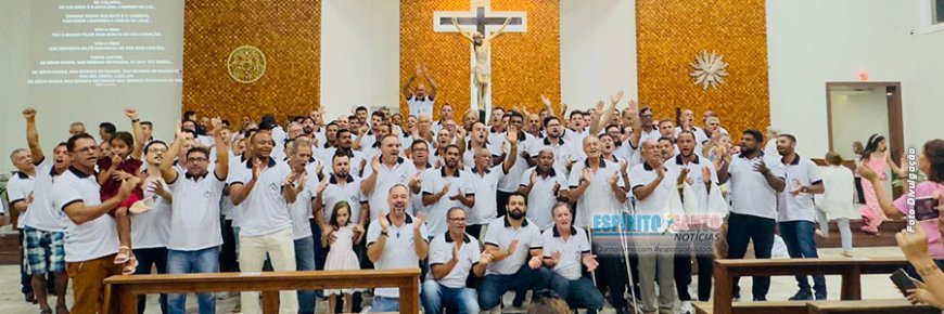 RELIGIÃO: Encontro do PLC reúne 119 homens em Piúma/ES