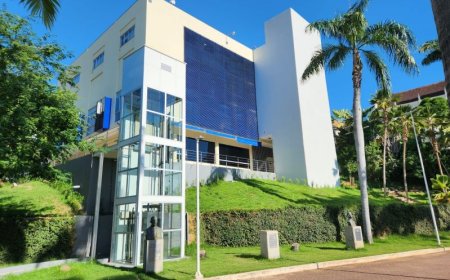 Elevador panorâmico da Câmara recebe nome de cartunista cachoeirense