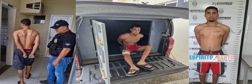 NA CADEIA: último suspeito envolvido na execução de três adolescentes em Sooretama é preso pela PCES