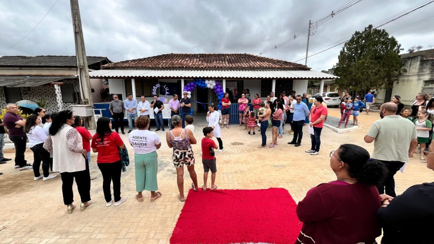 Prefeitura entrega nova unidade de saúde, quadra, melhorias e anuncia novas obras para São Luis Rei